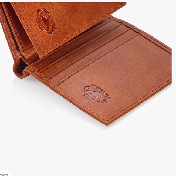 NWOT tealth Mode Leather Trifold RFID Wallet For Men With Flip Out ID Holder - Picture 8 of 8